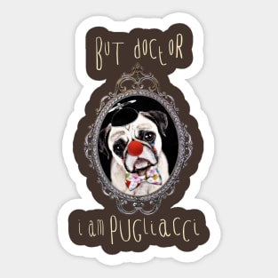 Great Clown Pugliacci Sticker